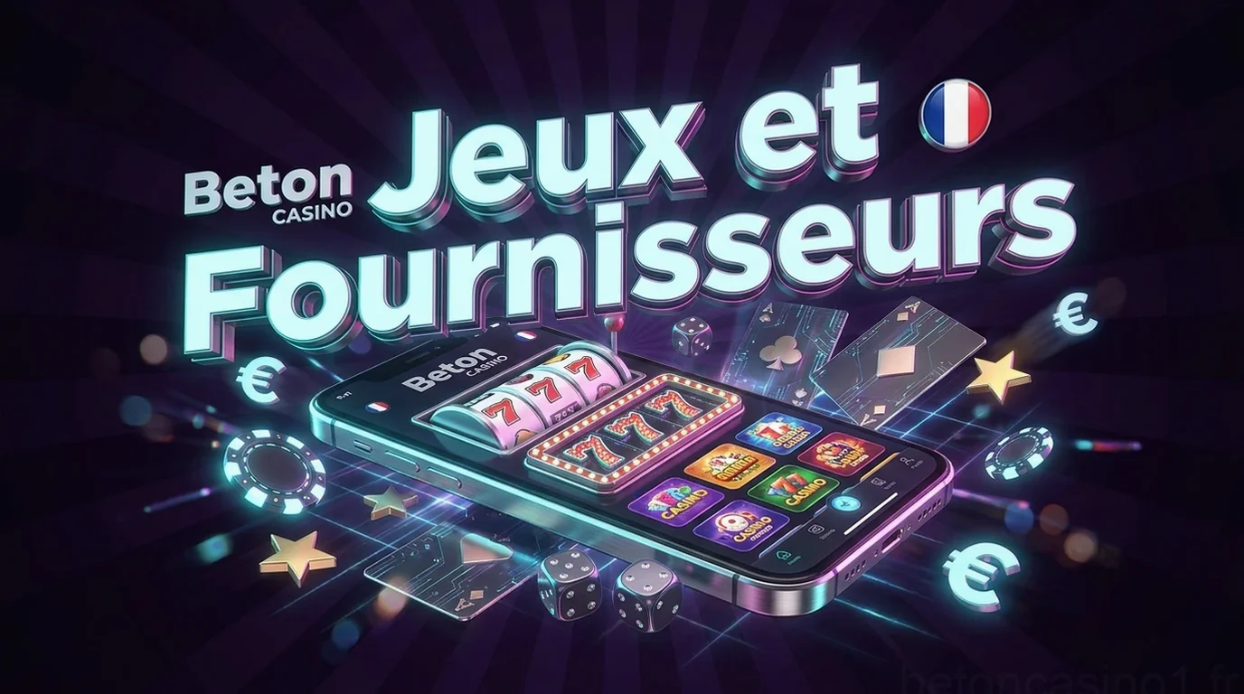 Jeux et Fournisseurs